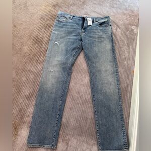 NWT never worn Todd Snyder Distressed Denim 36 x 34